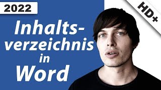 automatisches Word Inhaltsverzeichnis in 4 Minuten erstellen [upl. by Zigmund]