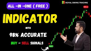 All IN ONE INDICATOR  Best Tradingview Free Buy Sell Signal Indicator [upl. by Dorcas]