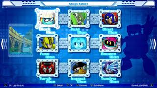 Mega Man 11  Stage Select [upl. by Atekihc]