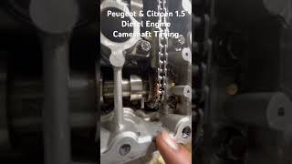 How to Fix Peugeot amp Citroen 15 Diesel Engine Camshaft Timing [upl. by Cottle]