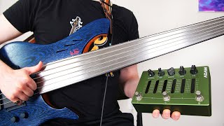 Fretless bass with DISTORTION sounds CRAZY [upl. by Whitney995]