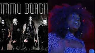 Dimmu Borgir feat Cupcakke  The Sacrilegious Coochie cursed Cupcakke remixblack metal mashup [upl. by Joana258]