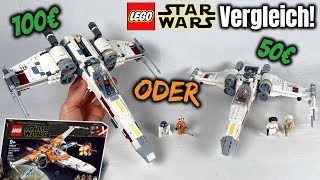 Deshalb ist der Neue so billig   LEGO Star Wars XWing Vergleich  Set 75301 VS 75218 [upl. by Denys]