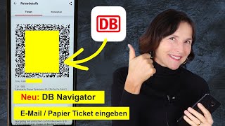 Neue App DB Navigator Ticket in die App eingeben Schritt für Schritt Anleitung [upl. by Einafets470]