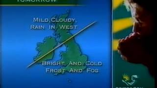 ITV National Weather Intro 199396  Cold Man [upl. by Talmud]