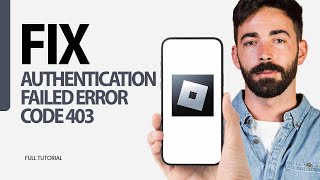 How To Fix Authentication failed error 403 On Roblox Game App 2024 [upl. by Joost]