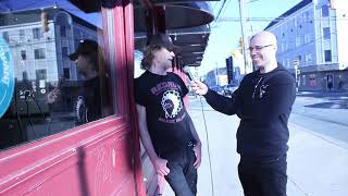 Dayglo Abortions interview in Halifax NS on May272023 [upl. by Skyler]