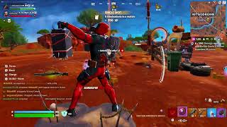 New Marvel Fortnite Chapter 4 Season 5 Gameplay crazy ending [upl. by Cichocki]