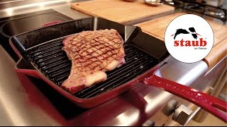 How to use… die Grillpfanne von STAUB [upl. by Carole58]