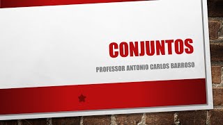 Conjuntos [upl. by Alcus]