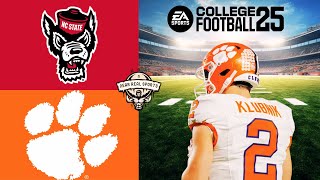 NC STATE vs CLEMSON  Week 4  College Football 25 Prediction [upl. by Sandell]