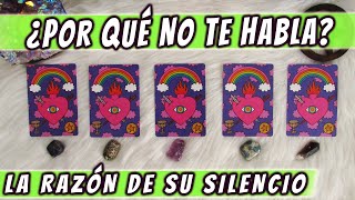 ELIGE UNA CARTA  ¿POR QUÉ NO TE HABLA 💔 LA RAZÓN DE SU SILENCIO 🤐  Tarot interactivo 🔮 [upl. by Itsyrc339]