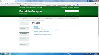 Como acessar Esclarecimentos e Avisos no Site ComprasGovernamentaisComprasNet [upl. by Dodwell]