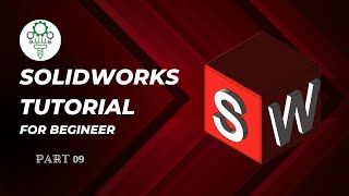 SolidWorks Beginner Tutorial 09 Step by Step in Bangla [upl. by Pittman]