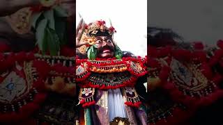 INCREDIBLY RARE Footage Balinese Mask Tari Topeng Dance SHORT [upl. by Guthry]