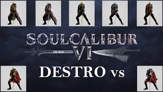 SoulCalibur VI  DESTRO vs ELIZA  Game TK [upl. by Adnam]