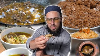 Exploring Hidden Food Shops  Chinioti Biryani  Desi Murgha and Beef Karahi Faisalabad [upl. by Farwell]