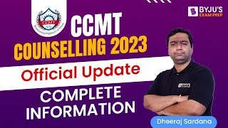 CCMT Counselling 2023  CCMT Registration Process  CCMT 2023 Registration  Complete Detail BYJUS [upl. by Cormier938]