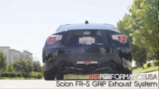 Scion FRS amp Subaru BRZ  ARK GRiP Exhaust with optional test pipe [upl. by Anevad563]