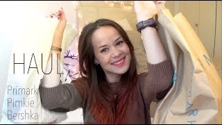 Haul │PrimarkPimkieBershka ▵ Alyssia [upl. by Yellat]