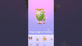 Shiny Skiddo ✨ get in trade in Pokemon go [upl. by Rehpotsrik]