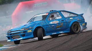 600HP  NOS Toyota AE86 Trueno Swap SR20 Turbo Engine  OnBoard Drifting at Castelletto [upl. by Ervine]