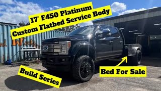 Custom F450 SB Flatbed Build Series BEGINS [upl. by Eidda]