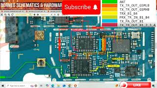 Samsung A2 core A260 network and signal diagram  samsung a2 core antenna ways and circuits borneo [upl. by Cunningham356]