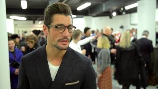 David Gandy  London Collections Men AW14 [upl. by Ziwot116]