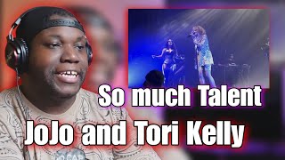 Tori Kelly amp JoJo  Don’t Talk Me Down  At The Novo DTLA  Reaction [upl. by Rajiv]