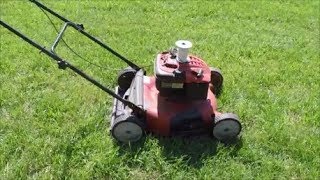 Troy Bilt 21quot 675 Series B amp S Engine  Replacing Starter Rope amp Its Alive  April 21 2018 [upl. by Vidda]