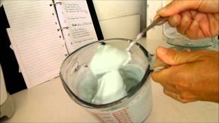 Making Spearmint and Pumice Pedi Scrub [upl. by Luis635]