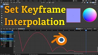 Blender 30  Keyframe Interpolation Tutorial [upl. by Elyn]