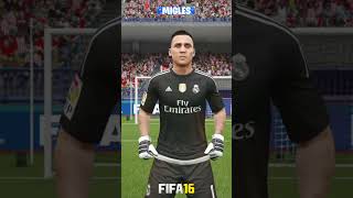 KEYLOR NAVAS IN EVERY FIFA 1 😱 [upl. by Paulina]