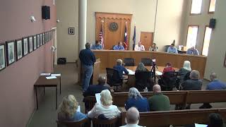 Titus County Texas Commissioners Court Regular Meeting held October 15 2024 [upl. by Amsed]