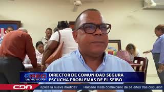 Director de comunidad segura escucha problemas de El Seibo [upl. by Canfield]