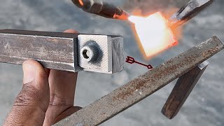 Old waste sand made a steel cutting tool like youve never seen before  unique technique for tools [upl. by Llemert943]