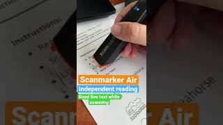 Scanning and learning independently with unique pen reader Scanmarker [upl. by Einahets995]