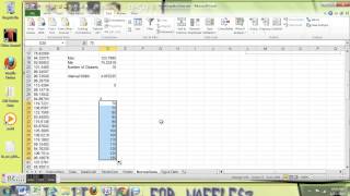 Histogram Construction in Excel [upl. by Magree]