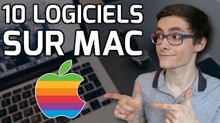 10 LOGICIELS INDISPENSABLES 1  MacMacOS [upl. by Gunner214]