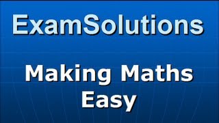 ALevel Maths Edexcel C4 January 2007 Q3 ExamSolutions [upl. by Rutan568]