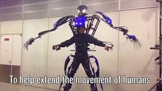 Cool Gadgets  Skeletonics The Exoskeleton that Extends Body Movements by Ludicrous Gadgets [upl. by Sugihara]