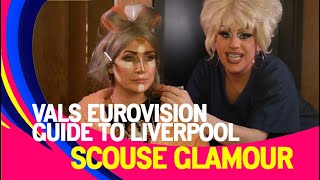 Vals Eurovision Guide to Liverpool  SCOUSE GLAM for BBC Radio Merseyside [upl. by Aroel]