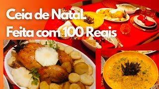 CEIA DE NATAL COMPLETA COM 100 REAIS [upl. by Britton]