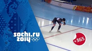 Ladies Speed Skating 500m Full Event  Lee Sets Olympic Record  Sochi365 [upl. by Ial]