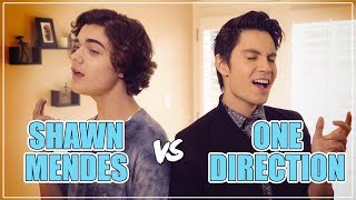 SHAWN MENDES vs ONE DIRECTION Mashup ft Sam Tsui amp Alexander Stewart [upl. by Ares413]