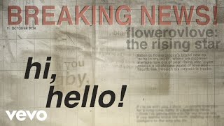 flowerovlove  breaking news Lyric Video [upl. by Schug]