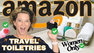 Amazon Travel Essential Toiletries That Will Change Your Life [upl. by Radley691]