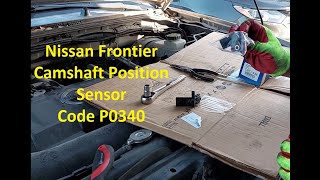 Nissan Frontier Camshaft Position Sensor Replacement [upl. by Airdnua683]