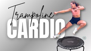 25 MIN NonStop Cardio Trampoline  Rebounder Workout 💦 [upl. by Reube]